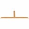 Ekena Millwork Portland Smooth Timber Gable Bracket, Western Red Cedar, 96"W x 36"H x 1 1/2"D x 5 1/2"F, 9/12 Pitch GBW096X36X0206POR00SWR - alternate 5